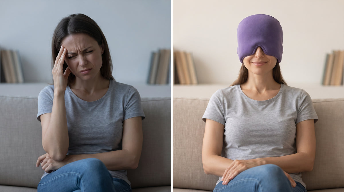 Gorro de frío que alivia tu migraña