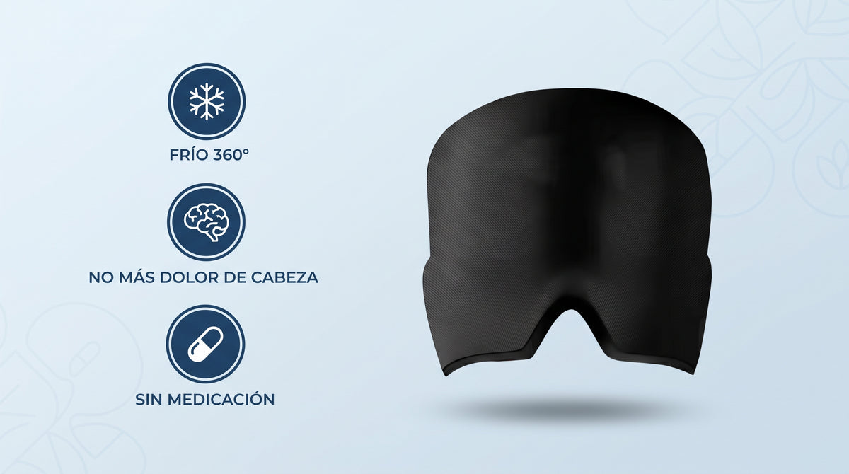 Gorro de frío que alivia tu migraña