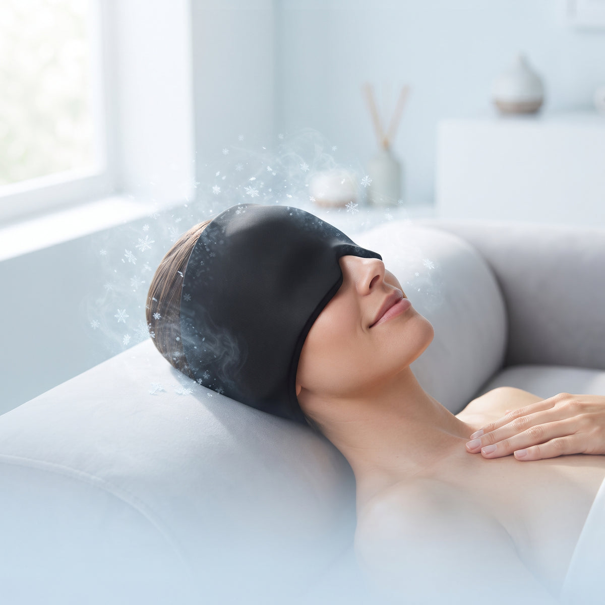 Gorro de frío que alivia tu migraña